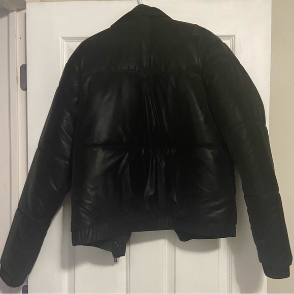 Zyia Active Chamonix Obsidian Velvet Puffy Coat - Picture 2 of 4